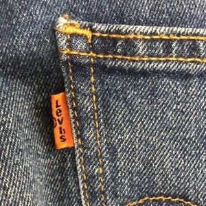 Vintage Levi’s 505 C orange tab 30 x 27 straight leg mom jeans